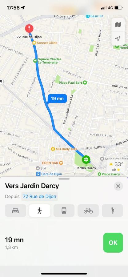 Studio Rue De Dijon تالا المظهر الخارجي الصورة